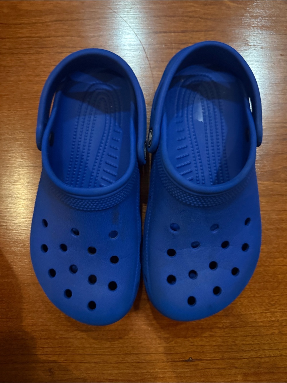 CROCS Kids Classic Clogs in Royal Blue